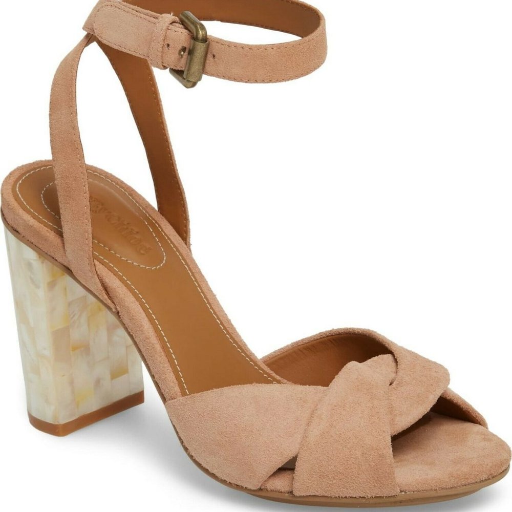 See By Chloe Isida Block Heel Sandal Tan 37.5